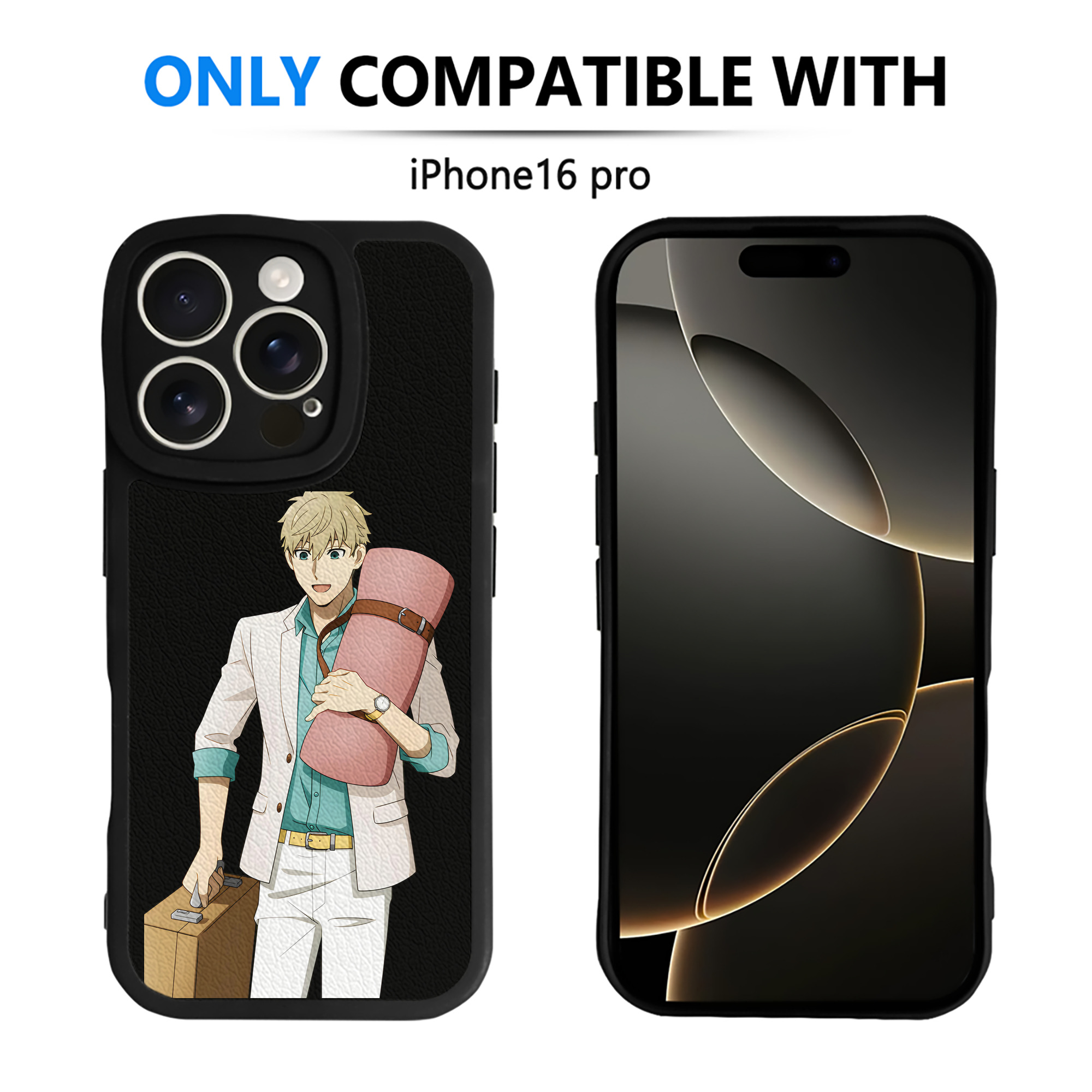 （画像用） SPY×FAMILY间谍家家酒 【iPhone 16シリーズ対応】シリコンスマホケース（レザー調） 材質：シリコン